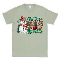 Matcha tis the season to sparkle snowman Classic Tee - MaliasSmallBusiness