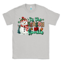 Moon Dust tis the season to sparkle snowman Classic Tee - MaliasSmallBusiness