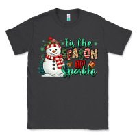 Smoke tis the season to sparkle snowman Classic Tee - MaliasSmallBusiness