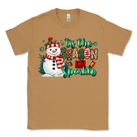 Toasted Coconut tis the season to sparkle snowman Classic Tee - MaliasSmallBusiness