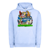 Pigment Grape Ice Easter truck Urban Hoodie - CowhideDigitalArt