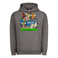 Pigment Tornado Easter truck Urban Hoodie - CowhideDigitalArt