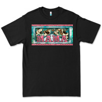 Black western mama     license plate Premium Tee - BarkalooDesign