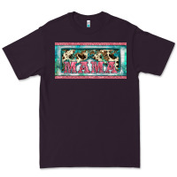 Plum western mama     license plate Premium Tee - BarkalooDesign