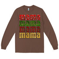 Chestnut Christmas mama Long Sleeve Tee - BarkalooDesign