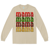 Mushroom Christmas mama Long Sleeve Tee - BarkalooDesign