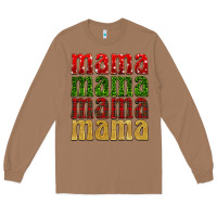 Toasted Coconut Christmas mama Long Sleeve Tee - BarkalooDesign
