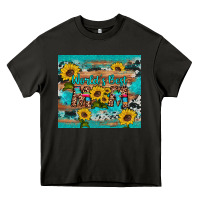 Asphalt world's best mom sunflower leopard cowhide Heavy Core Tee - Artiststas