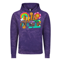 Cloud Purple hello fifth grade Vintage Hoodie - NancyCooperArtShop