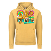 Vintage Mustard hello fifth grade Vintage Hoodie - NancyCooperArtShop