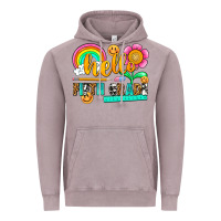 Vintage Zinc hello fifth grade Vintage Hoodie - NancyCooperArtShop