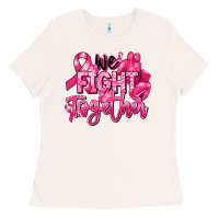 We Fight Together Breast Cancer Ladies Tee | Teevron