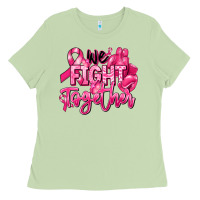 Matcha we fight together breast cancer Ladies Tee - RanaPortraitStore