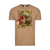 Sorta Merry Sorta Scary Skull Vintage Tee | Teevron
