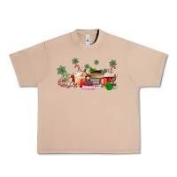 Burro Christmas coffee Urban Heavy Tee - MaliasSmallBusiness