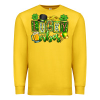 Lemon St. Patrick's Lucky vibes Premium Sweatshirt - OliviaCreatesArt