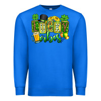 True Royal St. Patrick's Lucky vibes Premium Sweatshirt - OliviaCreatesArt