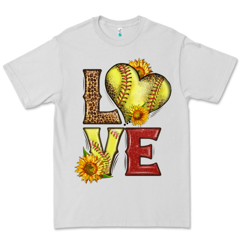 Western Love Softball Premium Tee by LillyAllenDesigns | Teevron