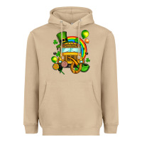 Mushroom St. Patrick's school bus Heavyweight Hoodie - OliviaCreatesArt