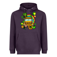Plum St. Patrick's school bus Heavyweight Hoodie - OliviaCreatesArt
