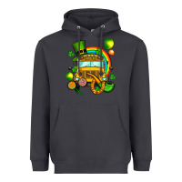Smoke St. Patrick's school bus Heavyweight Hoodie - OliviaCreatesArt