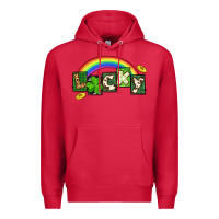 Cardinal Lucky St. Patrick's Day Premium Hoodie - CowGirlArtShop