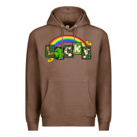 Chestnut Lucky St. Patrick's Day Premium Hoodie - CowGirlArtShop