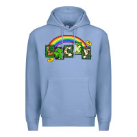 Colony Blue Lucky St. Patrick's Day Premium Hoodie - CowGirlArtShop