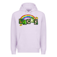 Lilac Lucky St. Patrick's Day Premium Hoodie - CowGirlArtShop