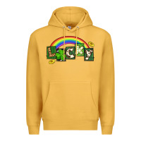 Mustard Lucky St. Patrick's Day Premium Hoodie - CowGirlArtShop