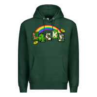 Sports Green Lucky St. Patrick's Day Premium Hoodie - CowGirlArtShop