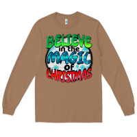 Toasted Coconut believe in the magic of christmas Long Sleeve Tee - BarkalooDesign