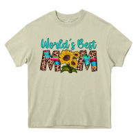 Mossy world's best mom sunflower Heavy Core Tee - Artiststas