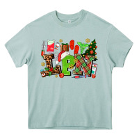 Arona lpn christmas nurse with Heavy Core Tee - AdoDesignShop