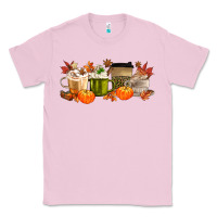 Bubblegum Pink pumpkin spice Classic Tee - MaliasSmallBusiness
