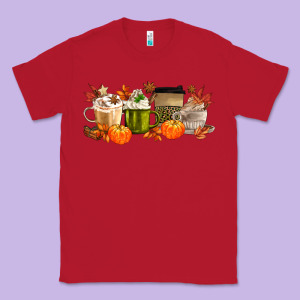 Pumpkin Spice Classic Tee Designed By Maliassmallbusiness
