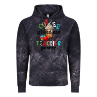 Cloud Black coffee gives me teacher power Vintage Hoodie - NancyCooperArtShop