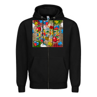 Black teacher autism Zipper Hoodie - CowGirlArtShop
