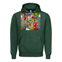 Sports Green teacher autism Zipper Hoodie - CowGirlArtShop