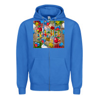 True Royal teacher autism Zipper Hoodie - CowGirlArtShop