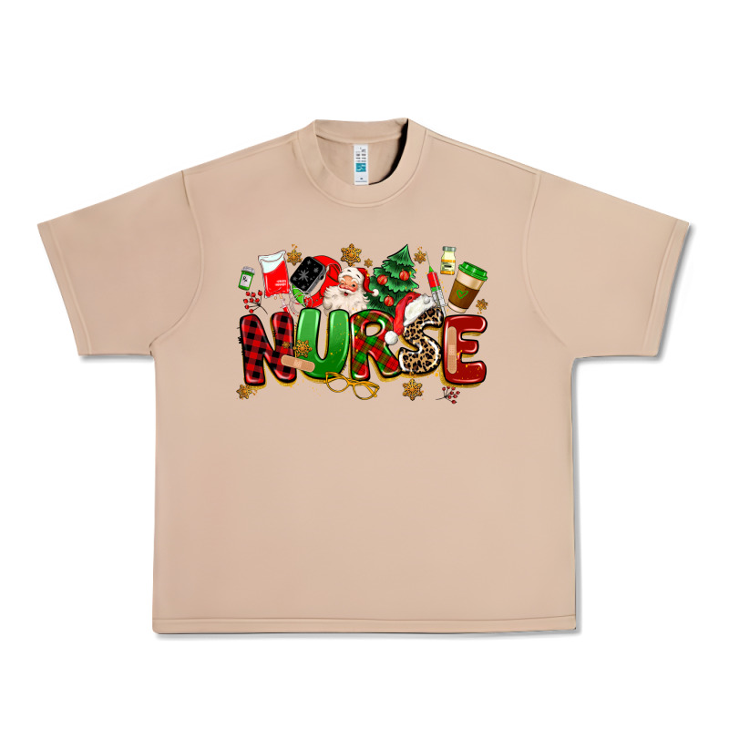 Christmas  Nurse Urban Heavy Tee by MaliasSmallBusiness | Teevron