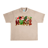 French Oak christmas  nurse Urban Heavy Tee - MaliasSmallBusiness
