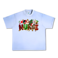 Grape Ice christmas  nurse Urban Heavy Tee - MaliasSmallBusiness