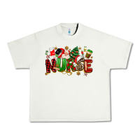Pistachio christmas  nurse Urban Heavy Tee - MaliasSmallBusiness