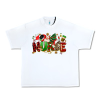 White christmas  nurse Urban Heavy Tee - MaliasSmallBusiness