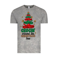Cloud Rock crocin around the christmas tree Vintage Tee - MaliasSmallBusiness
