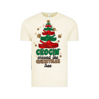 Vintage Arctic crocin around the christmas tree Vintage Tee - MaliasSmallBusiness