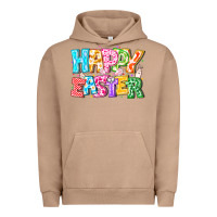 Pigment Burro Happy Easter Urban Hoodie - CowhideDigitalArt