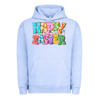 Pigment Grape Ice Happy Easter Urban Hoodie - CowhideDigitalArt