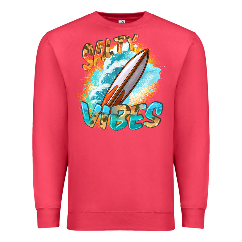 Salty Vibes Premium Sweatshirt by FaDigitalArtStudio | Teevron